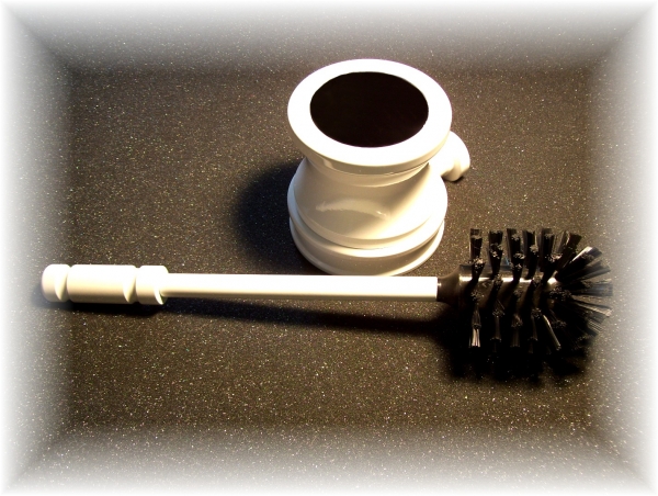 Black & White Toilet Brush